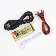 Zero Delay USB Encoder To Arcade Games Controllers Compatible With Sanwa Joysticks and Buttons Control Panel