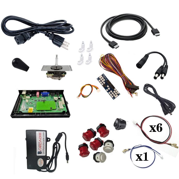 Pandoras Box Saga 516 in 1 Vertical + 3000 in 1 Horizontal All In One Kit  For Arcade1Up Table Top Machines Full Kits