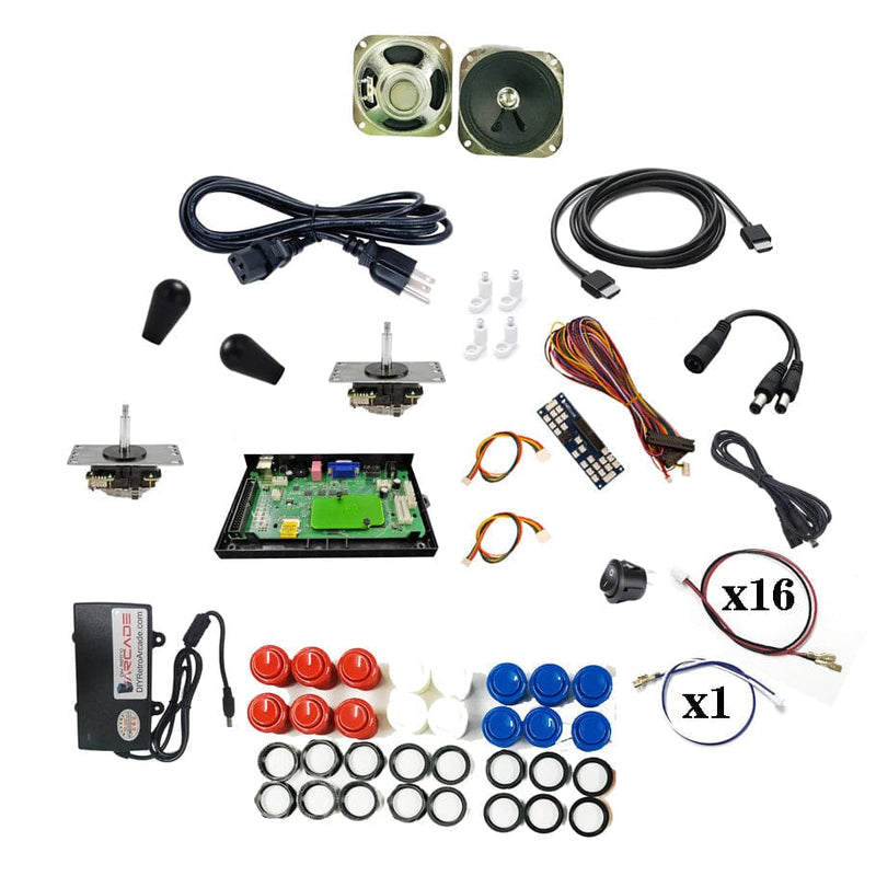 Pandoras Box Saga 516 in 1 Vertical + 3000 in 1 Horizontal All In One Kit For Full Size Arcade Machines Full Kits