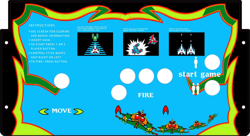 Vertical Arcade1Up Fully Assembled Drop In Wave1/2 Pandora Kit. Select Your Machine Full Kits