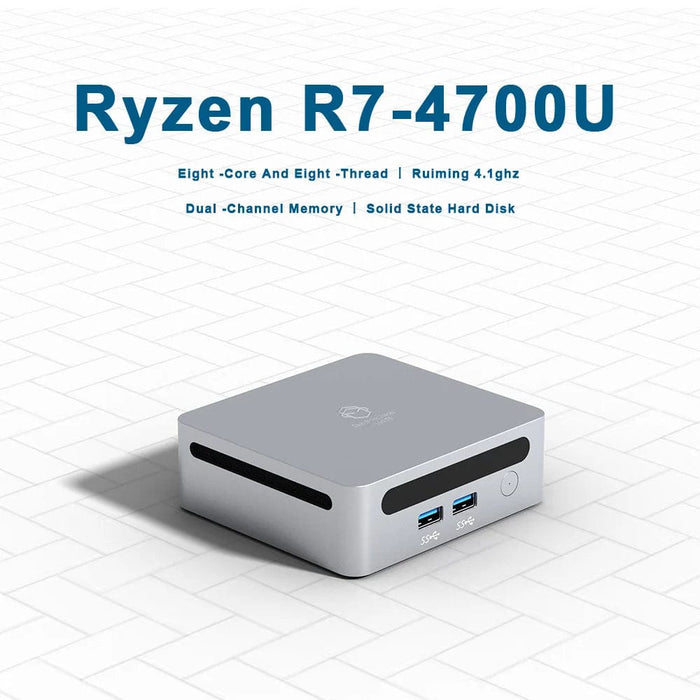 Prebuilt Batocera AMD Ryzen7 4700U 4.1GHz Gaming PC Game Boards
