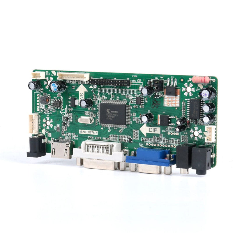 HDMI VGA DVI Audio LCD Driver Board Compatible With Arcade1Up Monitors Monitors & Parts