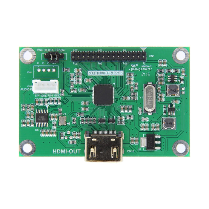 V1.5 LVDS To HDMI Compatible Adapter Converter Board With Cable Monitors & Parts