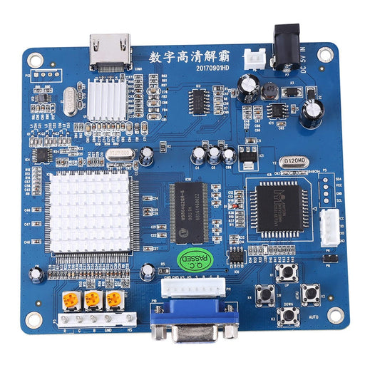 VGA/RGB/CGA/EGA/YUV TO HDMI Video Output Converter Board HD for Arcade Blue Monitors & Parts