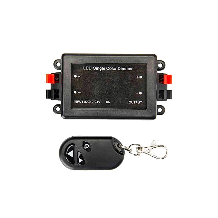 12V-24V LED RF Dimmer Cotroller Wireless Remote Control for Arcade Led Marquee and Buttons Power