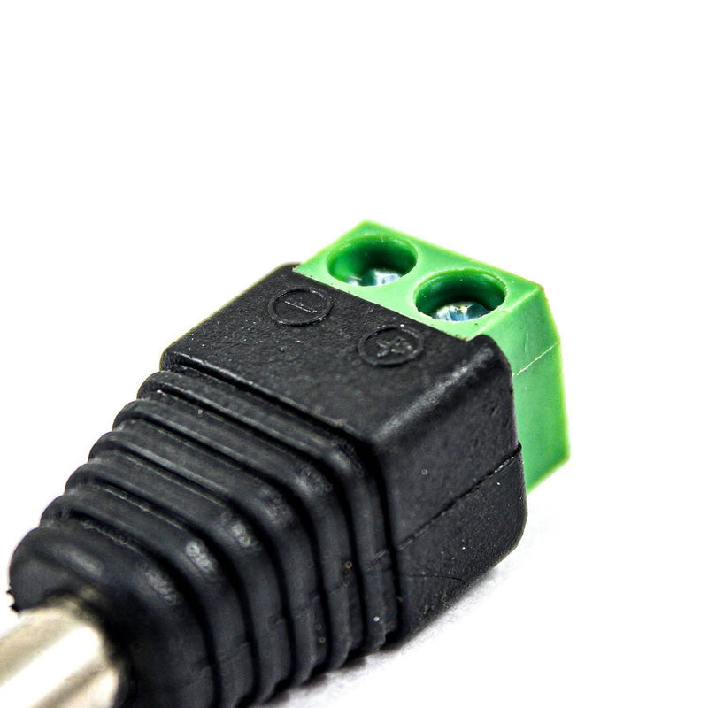 5.5 x 2.1mm Male DC Power Plug Jack Adapter Power