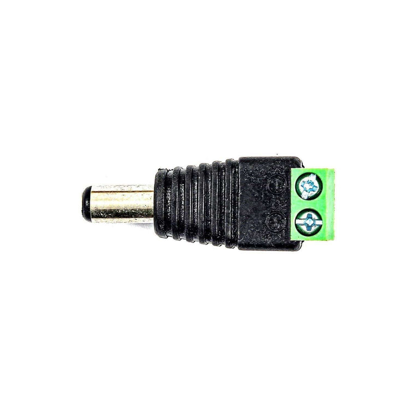 5.5 x 2.1mm Male DC Power Plug Jack Adapter Power