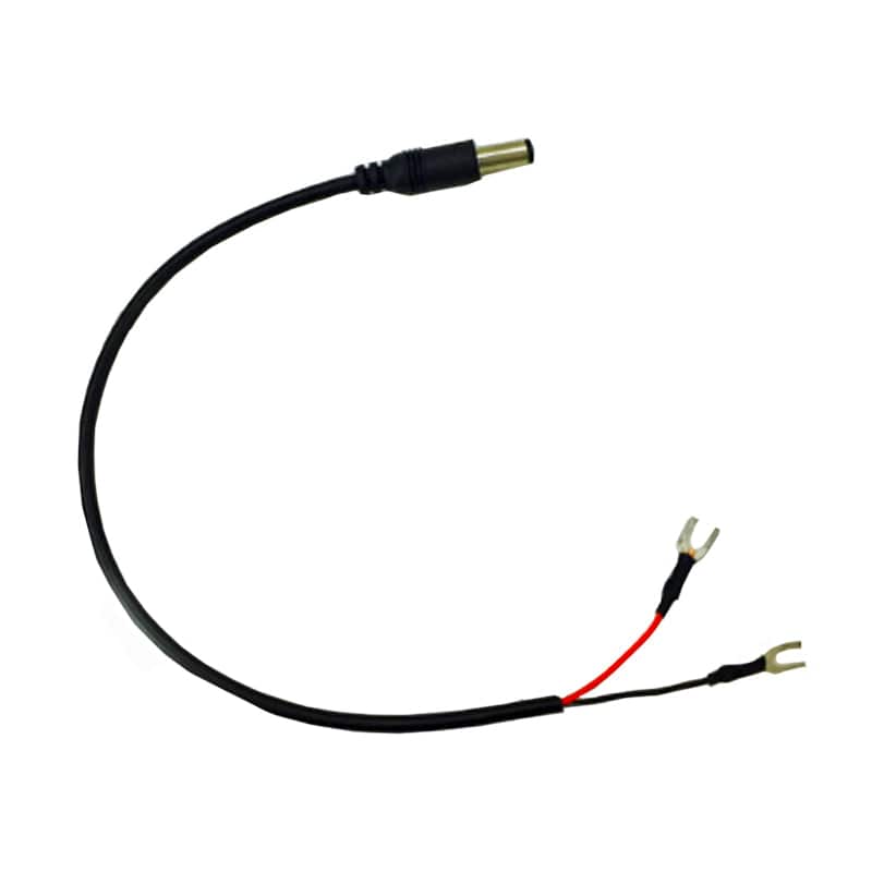 5.5mm x 2.1mm Male DC Plug to U Fork Terminals Power