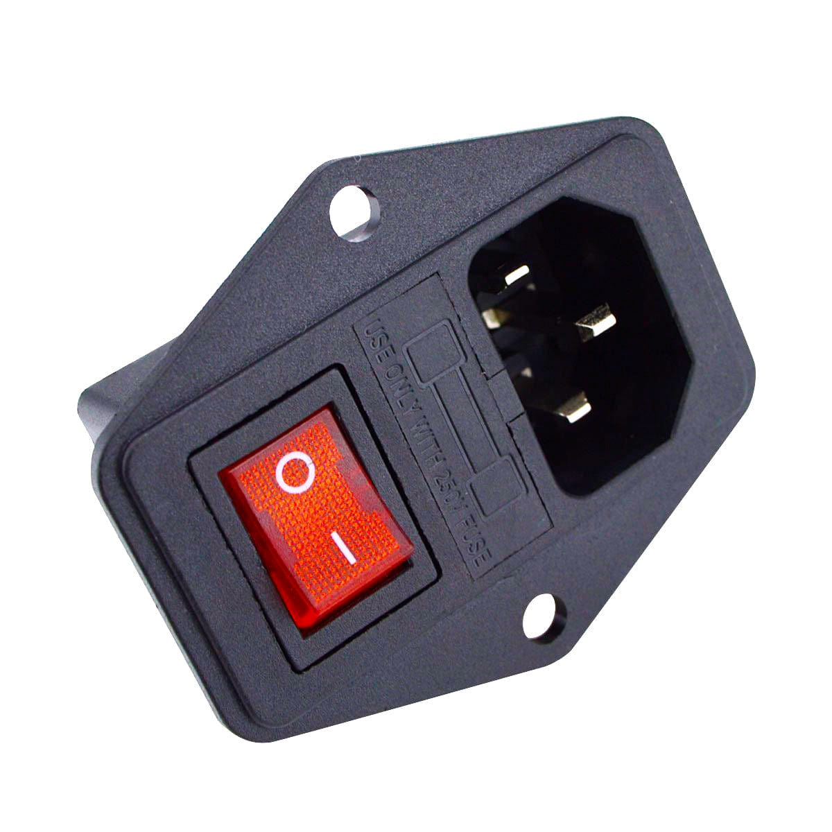Module D'Alimentation Avec Interrupteur - Prise EMI Pour Borne Arcade, Flipper, Bartop