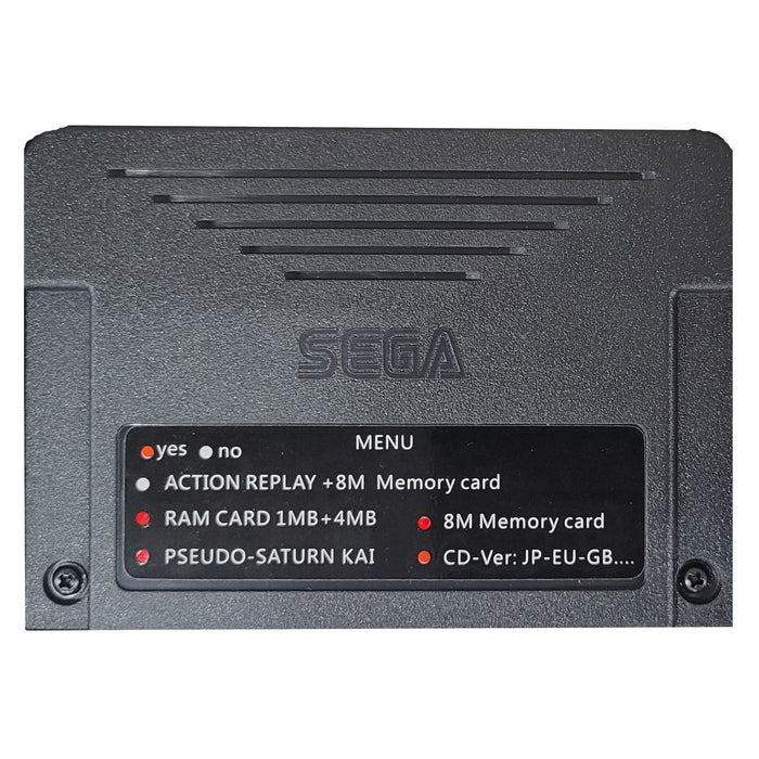 Sega Saturn Black All in One Cartridge w Pseudo Saturn Kai (v 6.483)