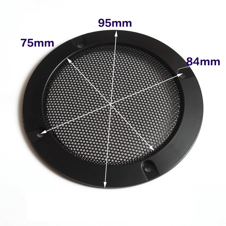 One Pair 3 Inch Arcade Speaker Grill With Screws Sound