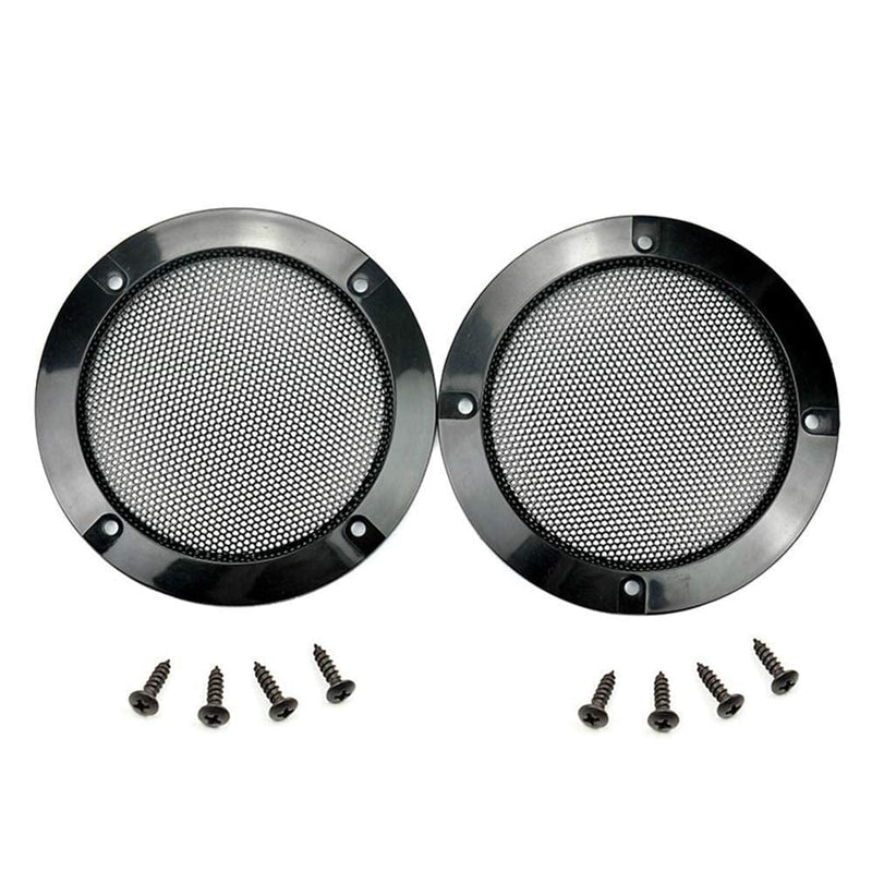 One Pair 4.88 Inch Arcade Speaker Grill With Screws Sound