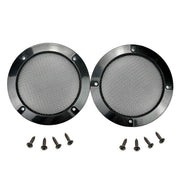 One Pair 4.88 Inch Arcade Speaker Grill With Screws Sound