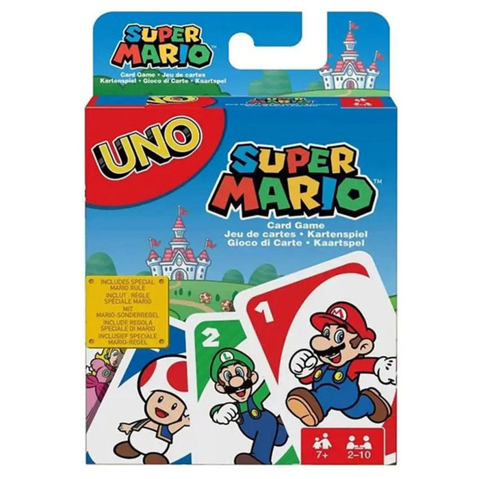 Uno Card Game Super Mario